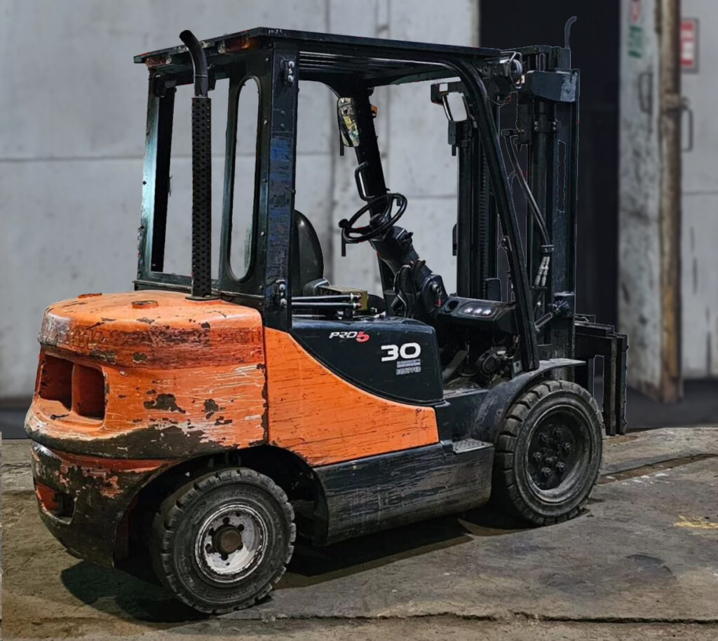 фото Дизельный погрузчик вилочный Doosan D35S-5 (БУ)